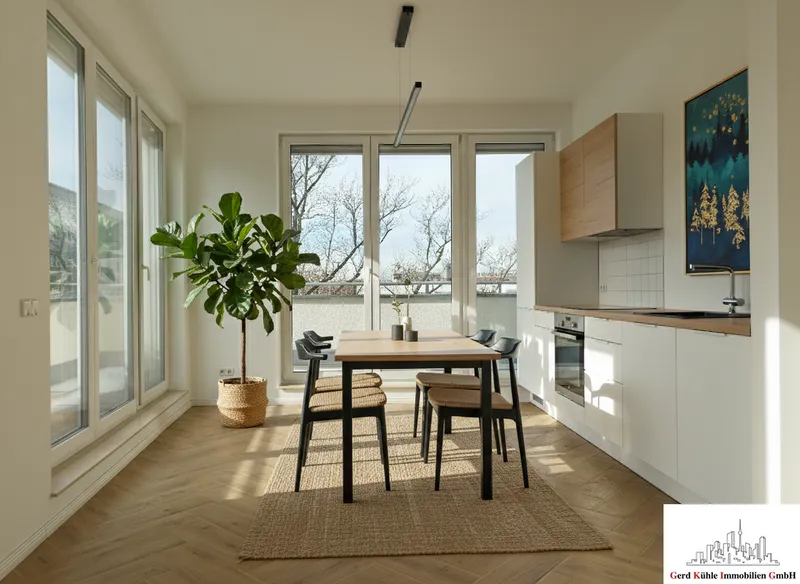 Helle Penthousewohnung ab sofort bezugsfrei mit Fahrstuhl und Keller — photo 1